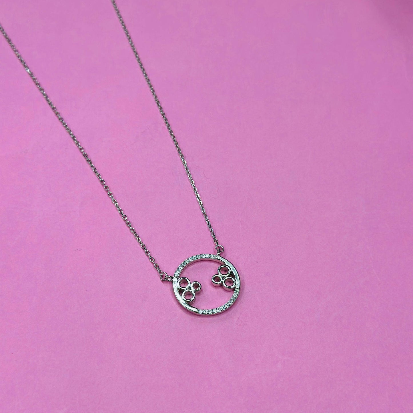 925 Silver Circle of Elegance Necklace