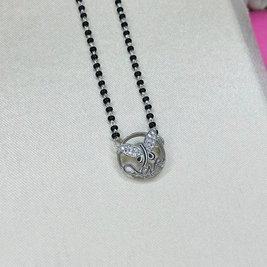Butterfly Love Mangalsutra ā 925 Sterling Silver