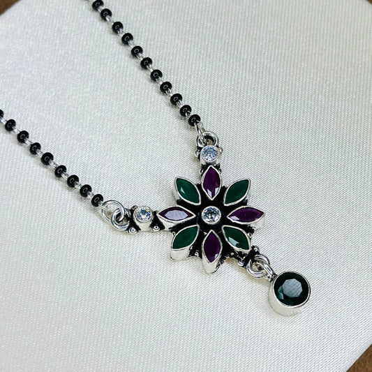 Blooming Star Mangalsutra ā 925 Sterling Silver