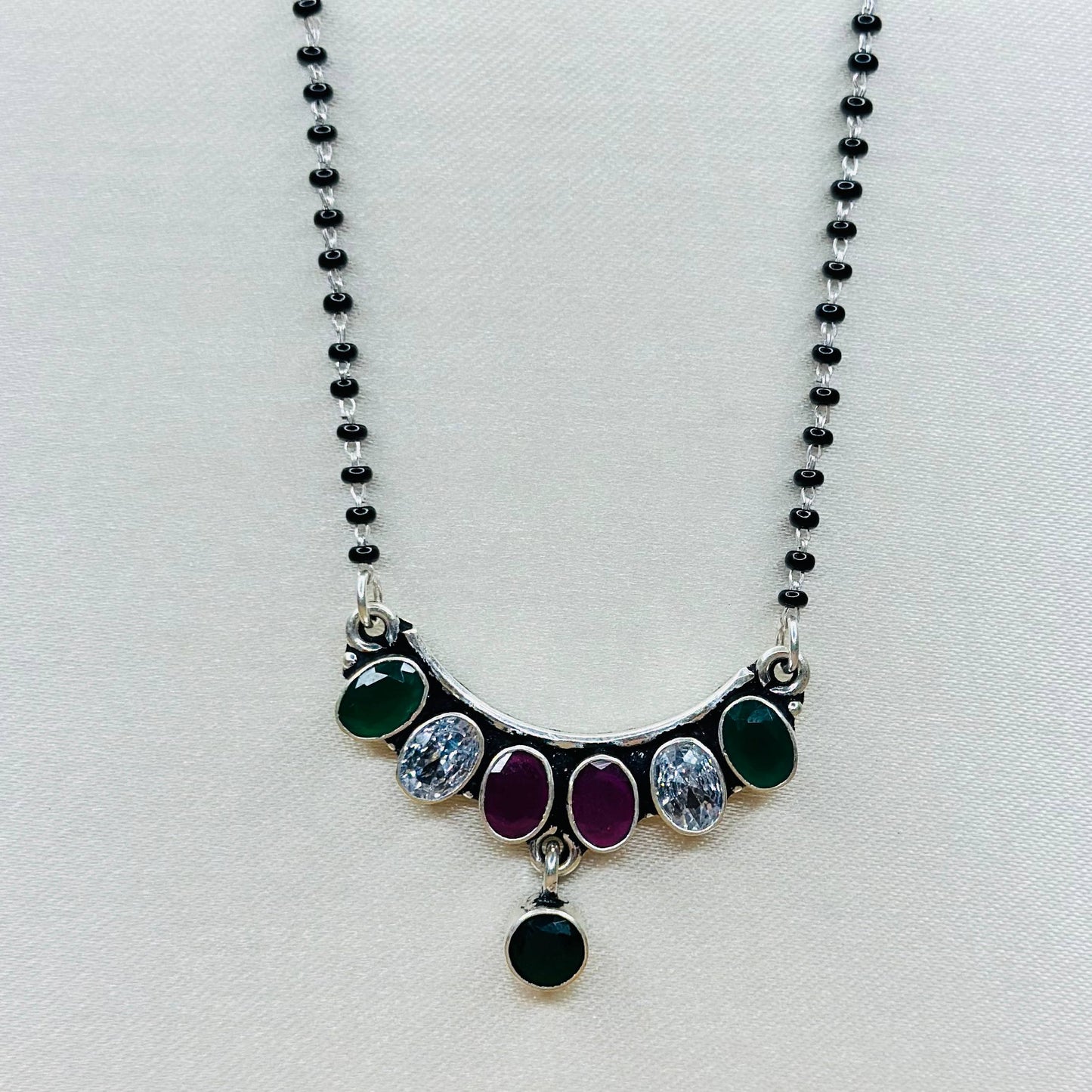 Royal Harmony Mangalsutra – 925 Sterling Silver