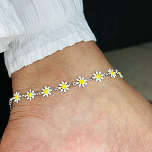 Daisy Bloom Anklet