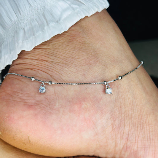 Serene Glow Anklet