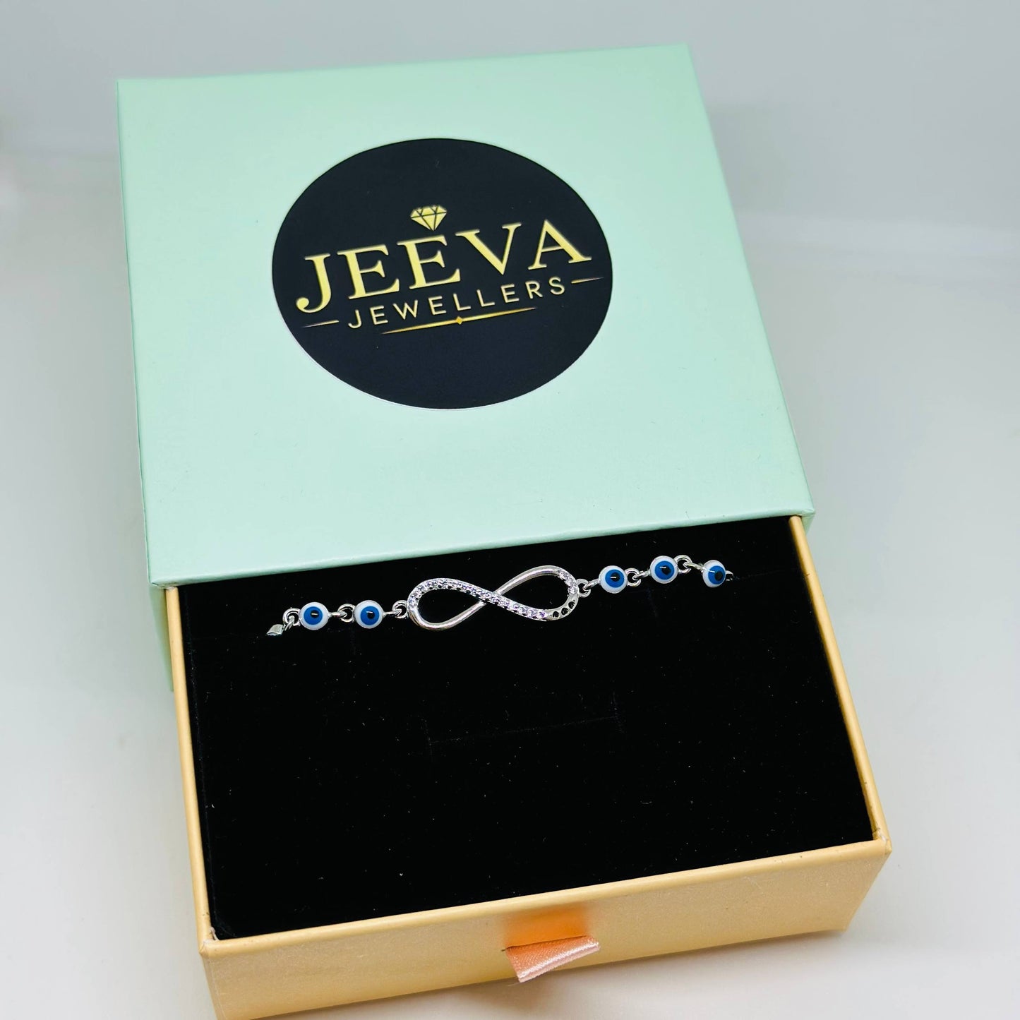 Classic Infinity Evil Eye Bracelet