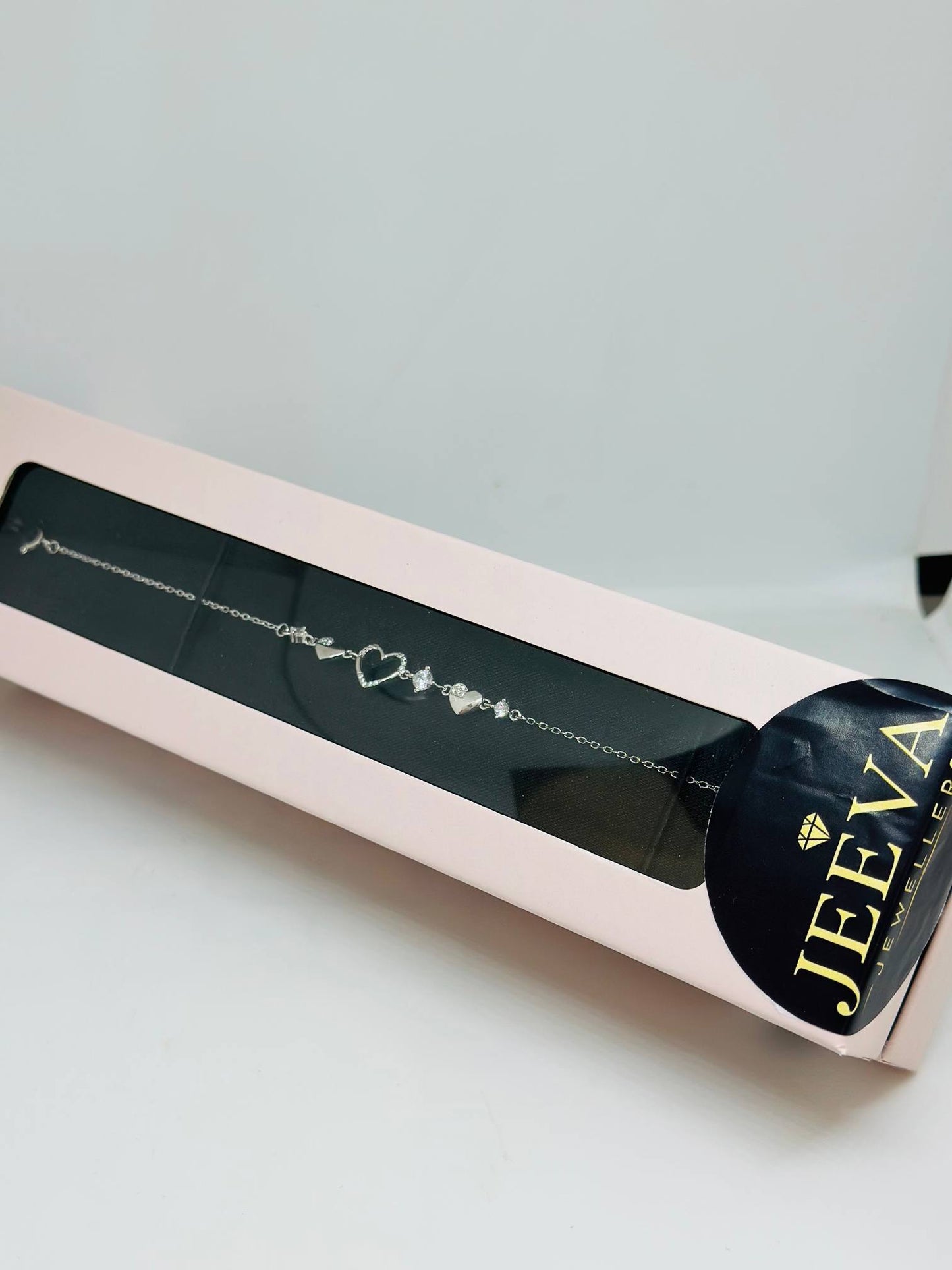 “Eternal Heart 925 Silver Bracelet”