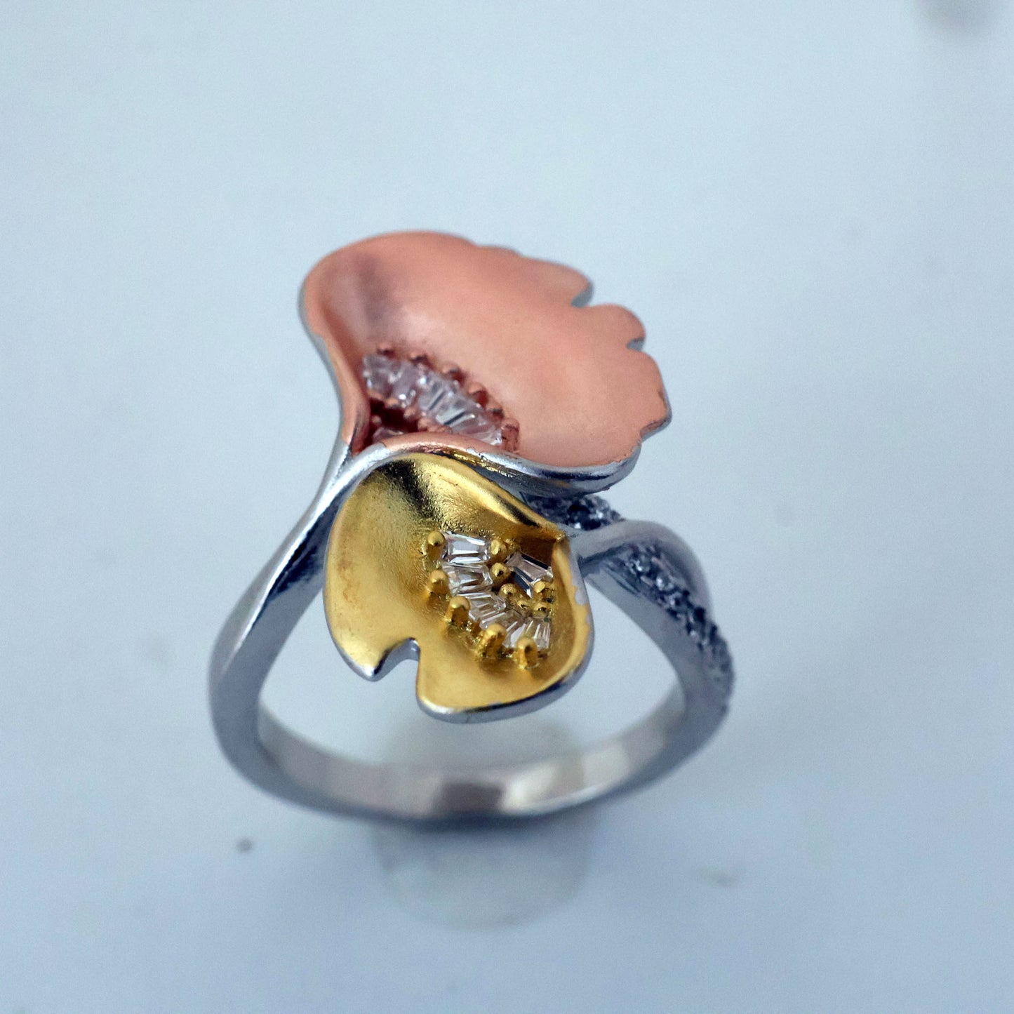 Blooming Grace – 925 Silver Floral Ring