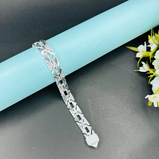 Butterfly Link Bracelet – Sterling Silver