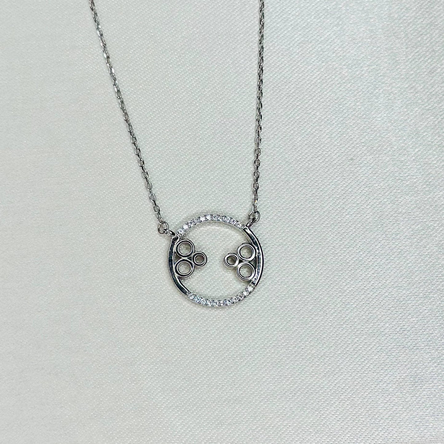 925 Silver Circle of Elegance Necklace