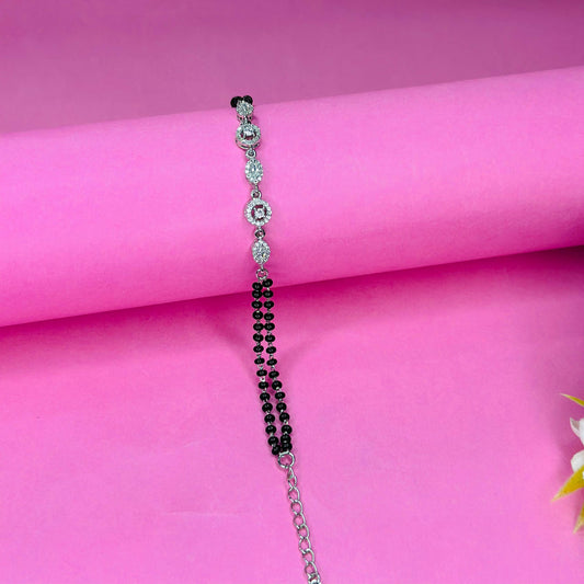 925 Silver Radiant Harmony Mangalsutra Bracelet