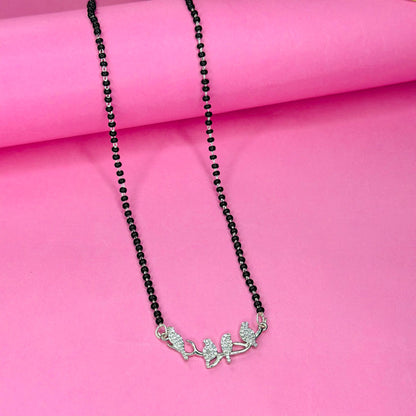 Lovebirds Mangalsutra – 925 Sterling Silver