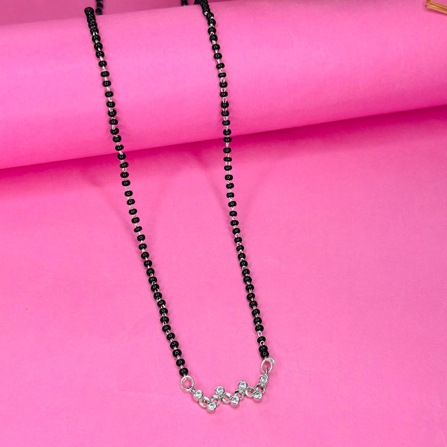 Starlit Elegance Mangalsutra – 925 Sterling Silver
