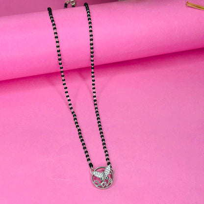 Butterfly Love Mangalsutra – 925 Sterling Silver
