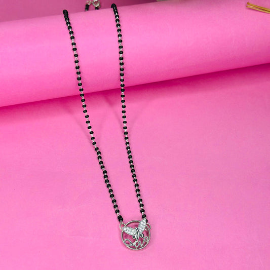Butterfly Love Mangalsutra – 925 Sterling Silver