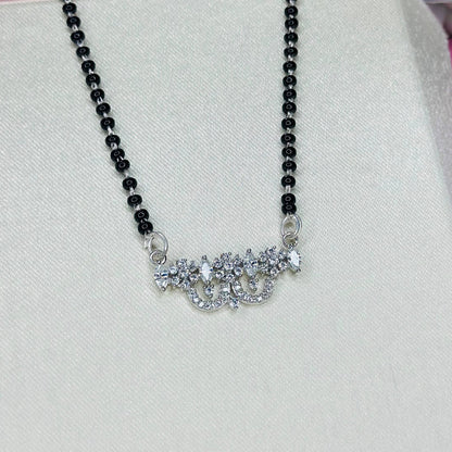 Divine Spark Mangalsutra – 925 Sterling Silver