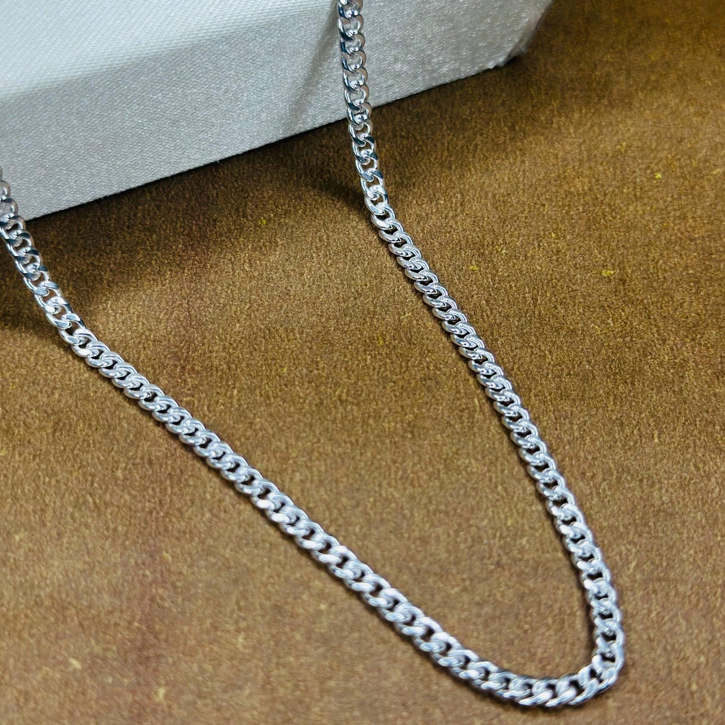 Classic Curb Chain – 925 Sterling Silver