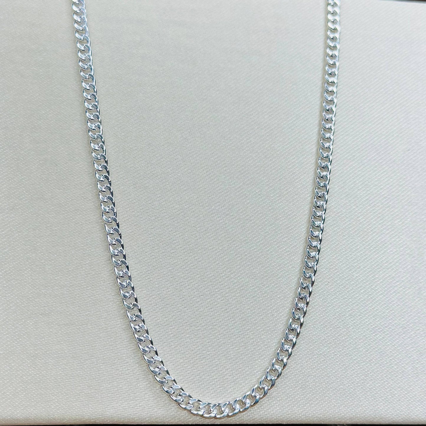 Classic Curb Chain – 925 Sterling Silver