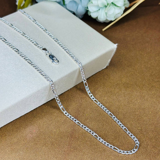 Classic Figaro Chain – 925 Sterling Silver