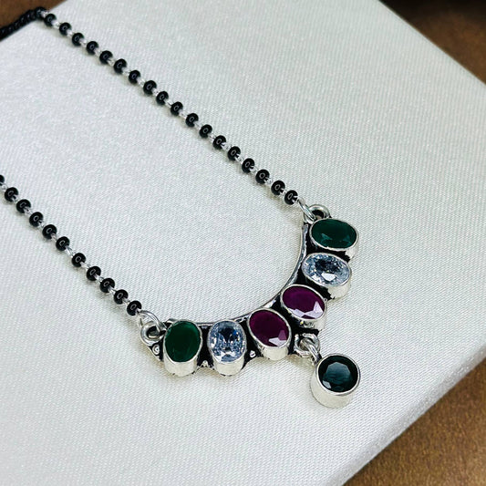 Royal Harmony Mangalsutra – 925 Sterling Silver