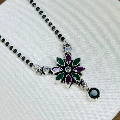 Blooming Star Mangalsutra – 925 Sterling Silver