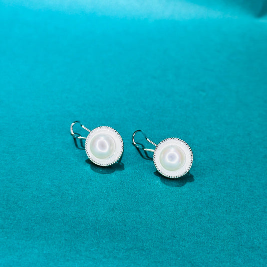Classic Pearl Halo Studs