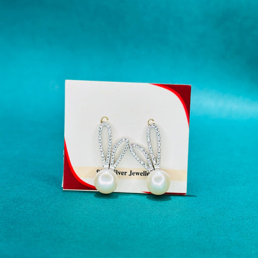 Radiant Pearl Bloom Earrings