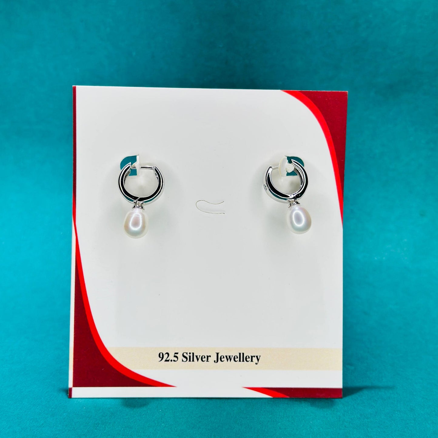 Classic Pearl Drop Huggies