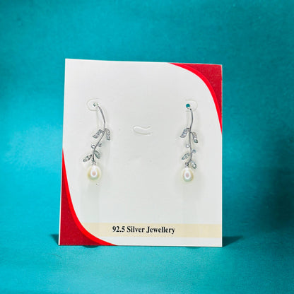 Pearl Vine Elegance Earrings