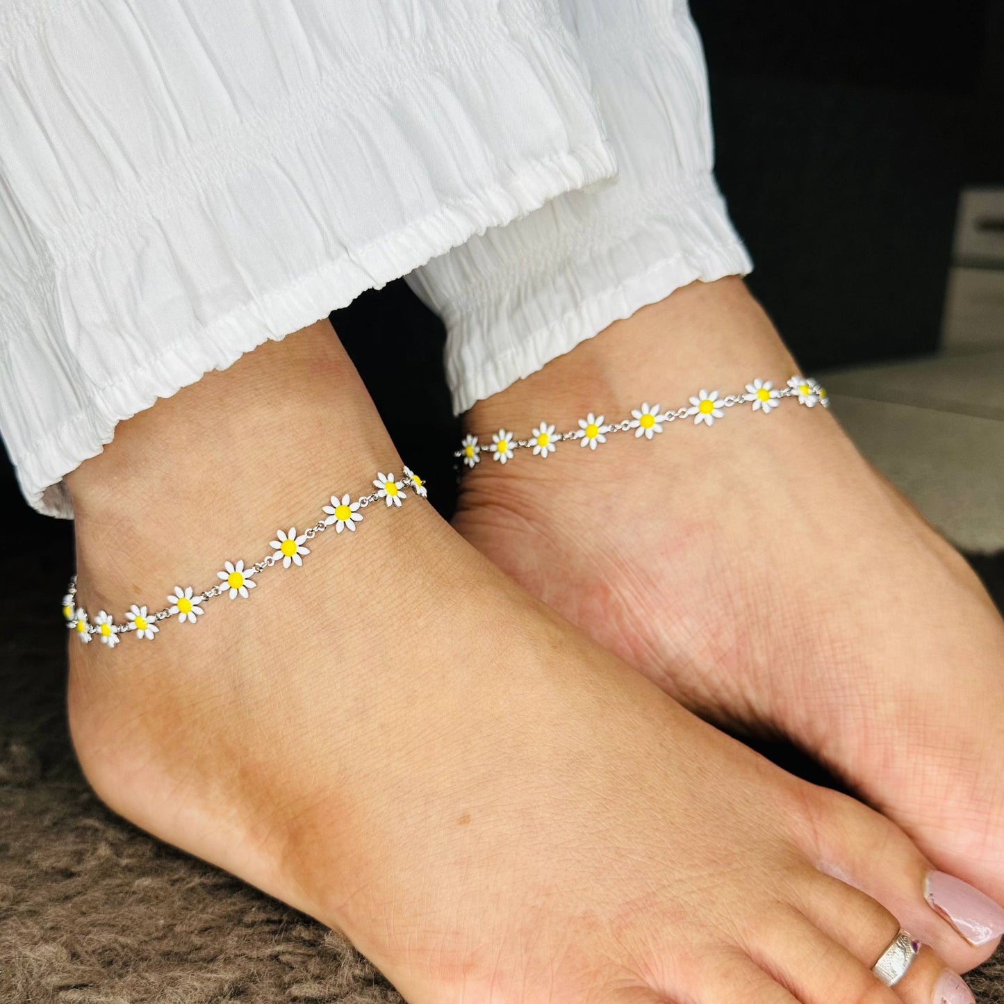 Daisy Bloom Anklet