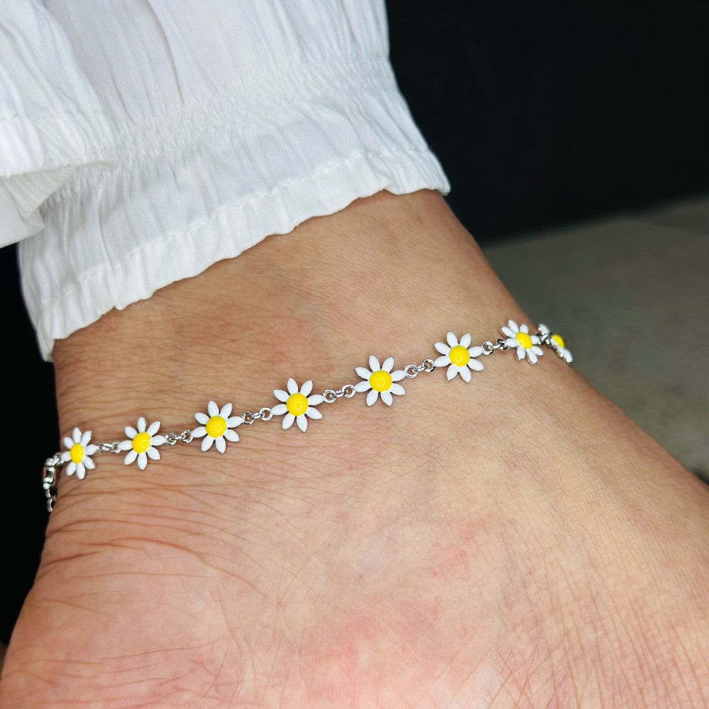 Daisy Bloom Anklet