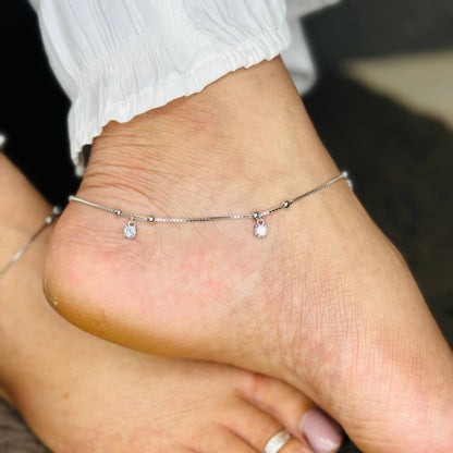 Serene Glow Anklet