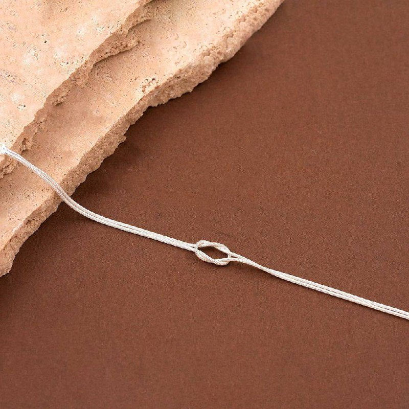 Eterna Knot Love Couple Bracelet-925 Sterling Silver