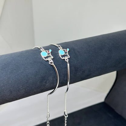 Playful Elephant Kids Bracelet
