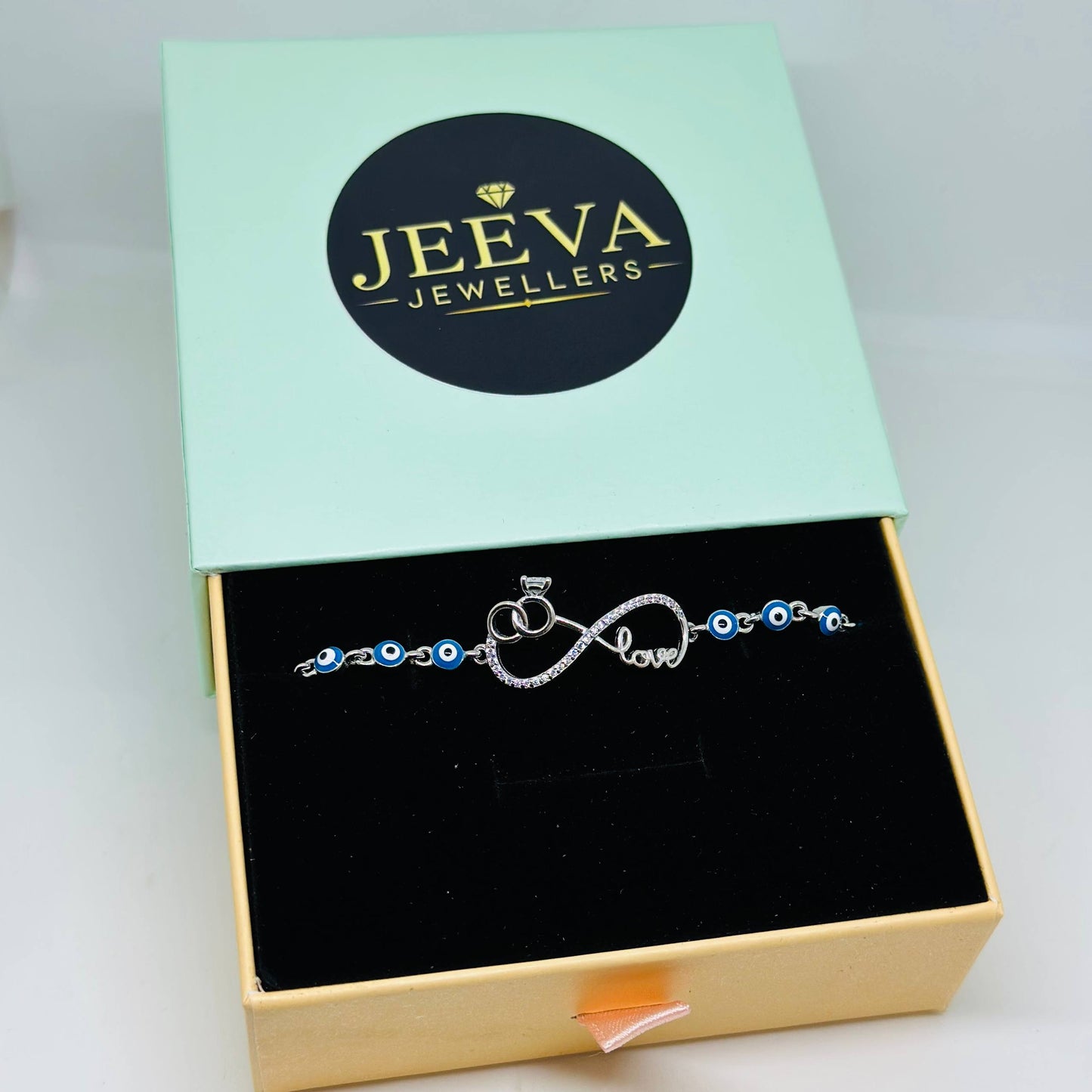 Infinity Love Evil Eye Bracelet