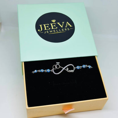 Infinity Love Evil Eye Bracelet