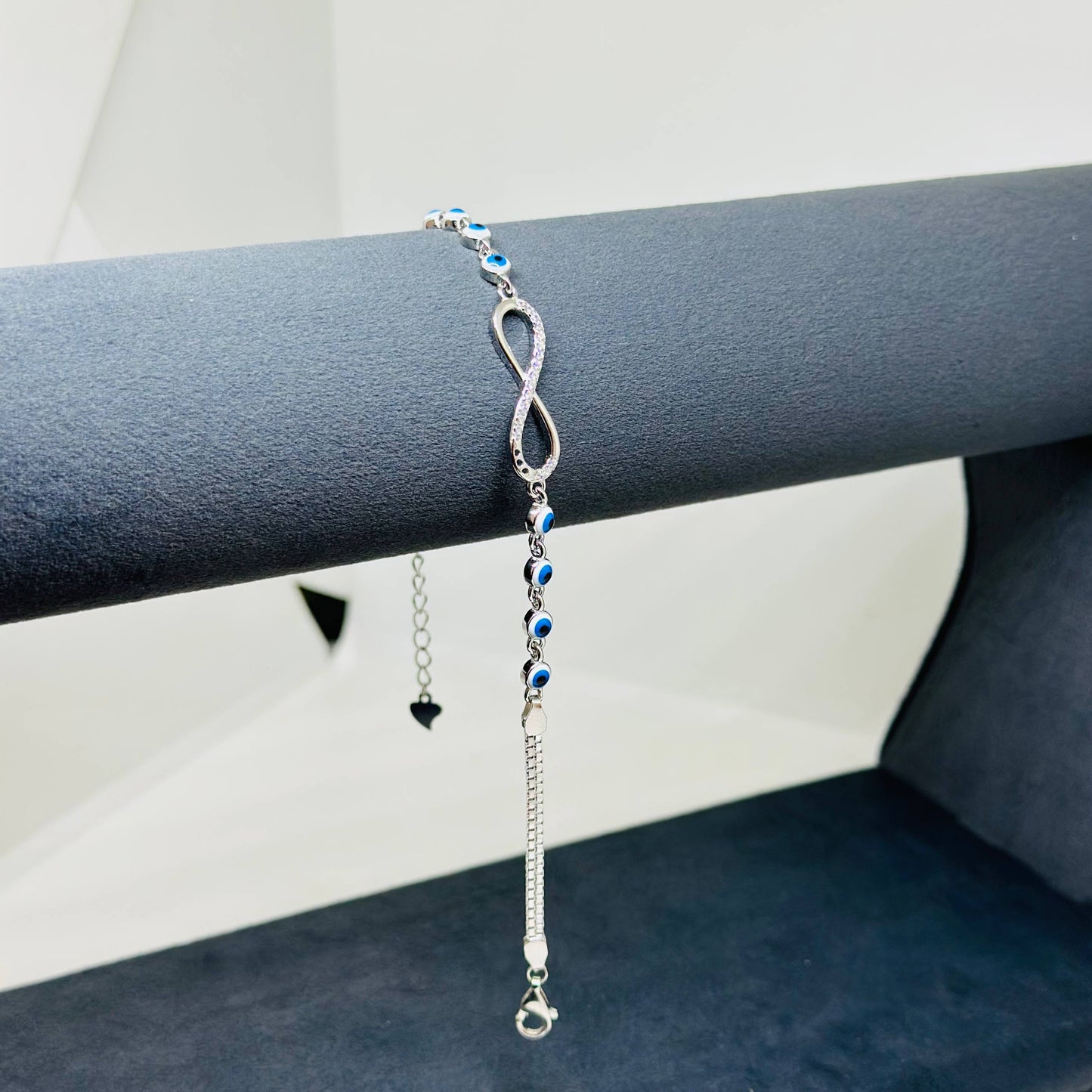 Classic Infinity Evil Eye Bracelet