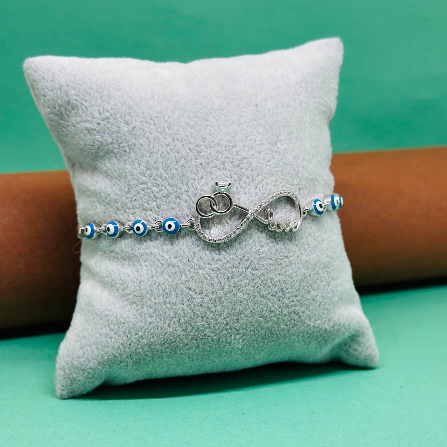 Infinity Love Evil Eye Bracelet
