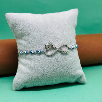 Infinity Love Evil Eye Bracelet