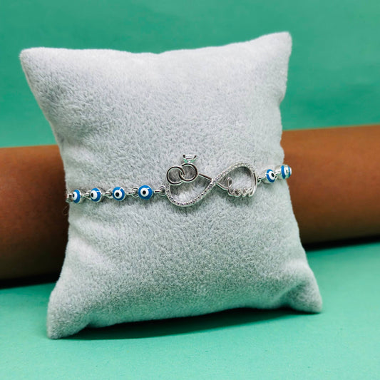 Infinity Love Evil Eye Bracelet