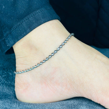 Twinkle Weave Anklet