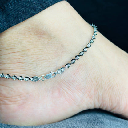 Twinkle Weave Anklet