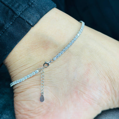 “Eterna Shine 925 Silver Anklet”