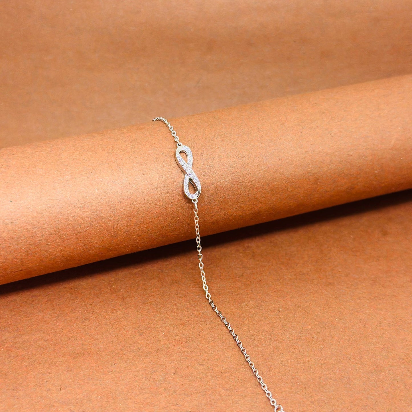 “Infinity Grace 925 Silver Bracelet”