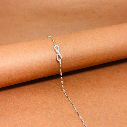 “Infinity Grace 925 Silver Bracelet”