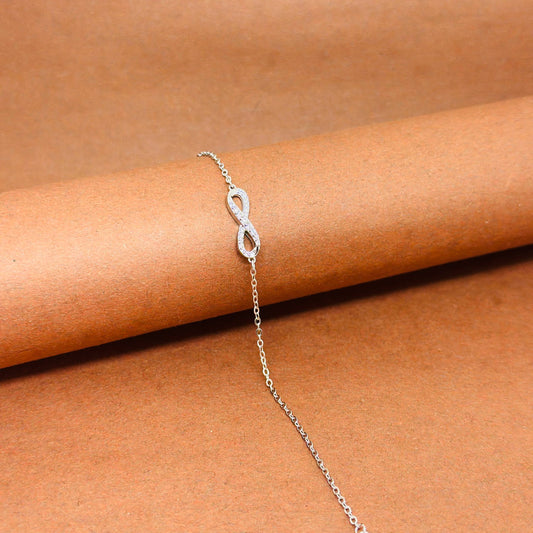 “Infinity Grace 925 Silver Bracelet”