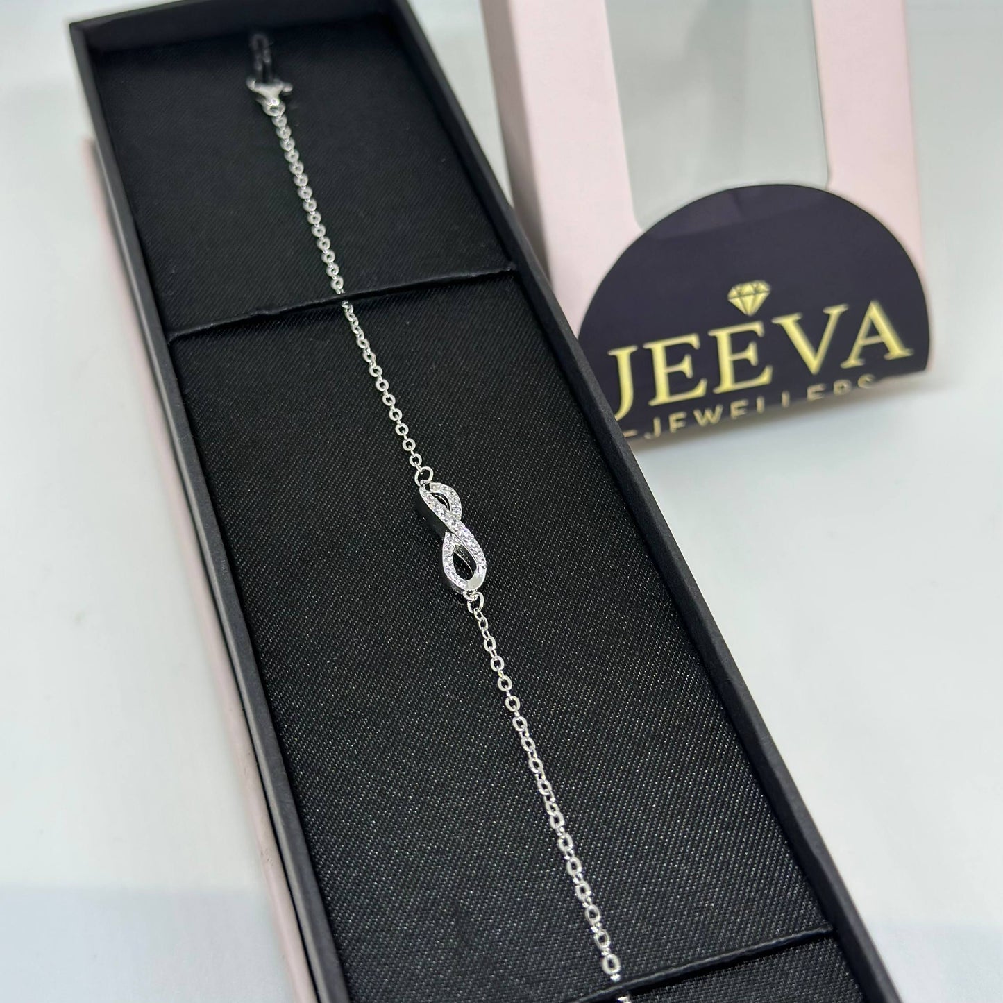 “Infinity Grace 925 Silver Bracelet”