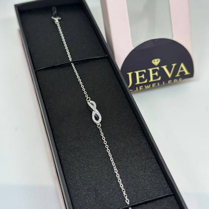 “Infinity Grace 925 Silver Bracelet”