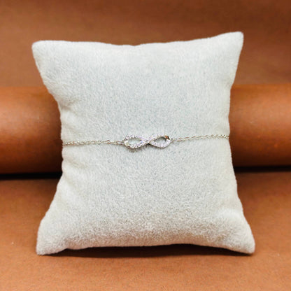 “Infinity Grace 925 Silver Bracelet”