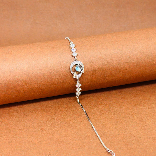 Lunar Glow 925 Silver Bracelet
