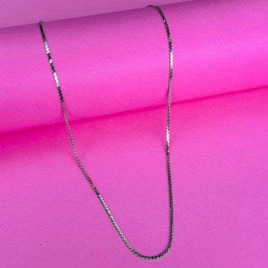 925 Sterling Silver Flat Link Chain