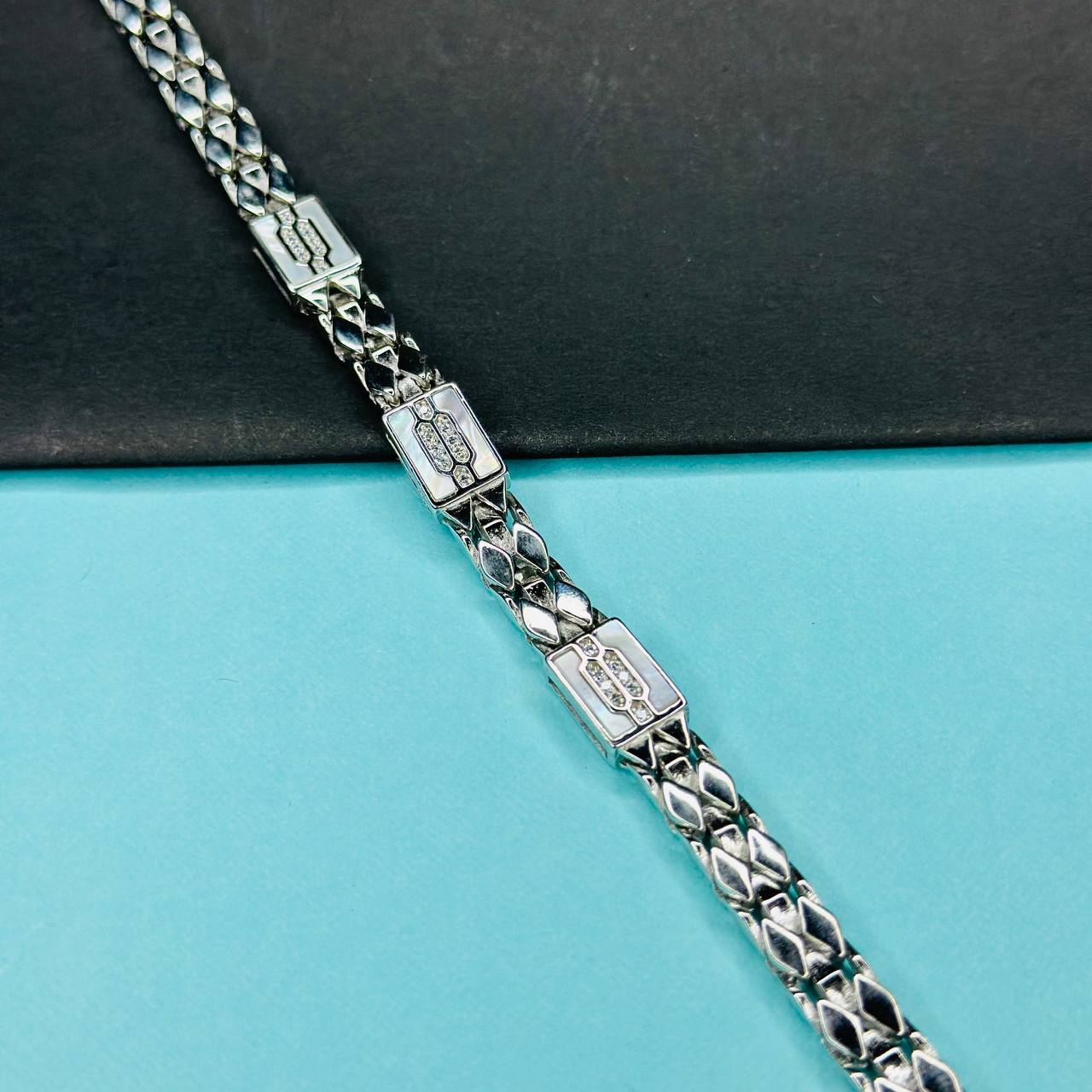 Heritage Link Bracelet – 925 Sterling Silver