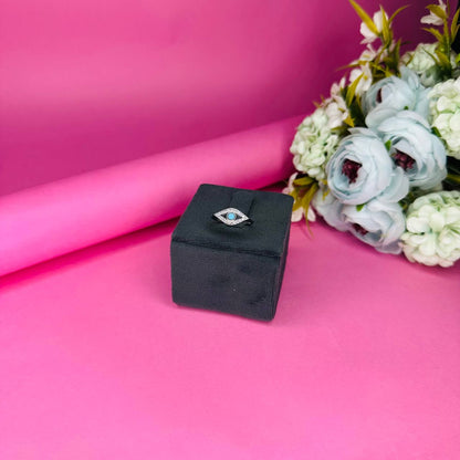 Serene Gaze 925 Silver Evil Eye Ring